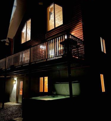 Saint-Paul-de-Montminy Ski Chalet | Domaine Appalaches 70 Incredible view and spa