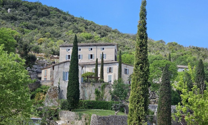 Sauve Apartment | Domaine de Bagard - Gîte CEVENNES 53m² 4/7 pers Terrace