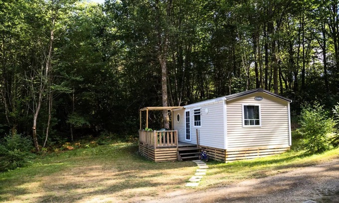 St-Sulpice-de-Mareuil House | Domaine de Corneuil * - Mobile home Premium Verveine - 2 bedrooms + terrace 11.25 m2 6 people