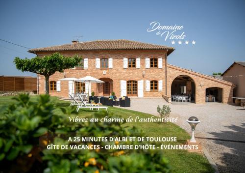 Garrigues House | Domaine de Vizols-Gite 4 etoiles Piscine 15p