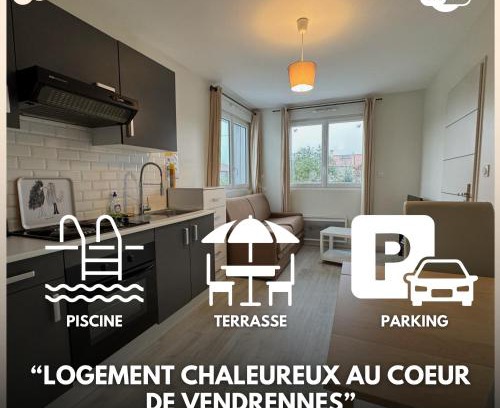 Vendrennes Apartment | Domaine des 5 Roses - Rose Blanche