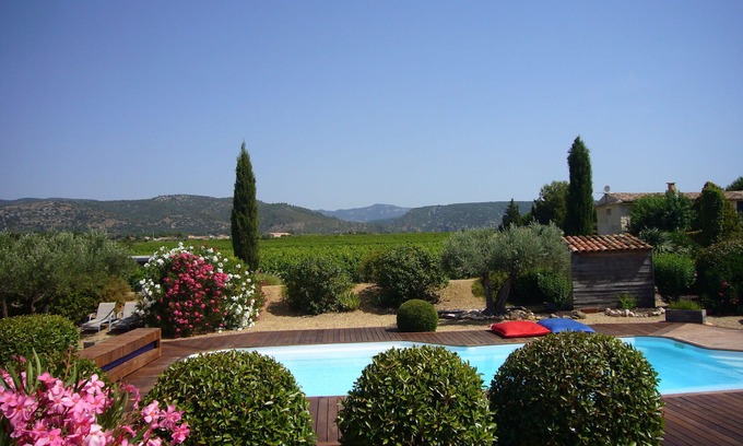 Saint-Jean-de-Fos House | Domaine des Condamines - Gîte Lucque * with swimming pool