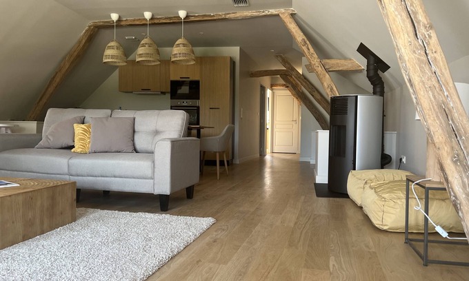 Prehy Apartment | Domaine Gueguen - Apartment with 2 rooms
