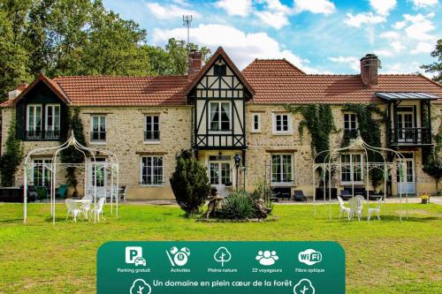 Auger-Saint-Vincent House | Domaine l'Ermitage Nature & Loisirs, Billard, WiFi, BBQ et Détente