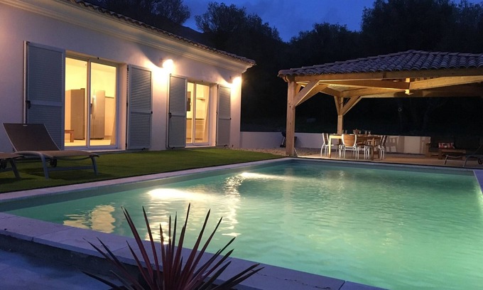 Barbaggio Villa | Domaine Vermentinu, comfortable villa with private pool, 4 bedrooms