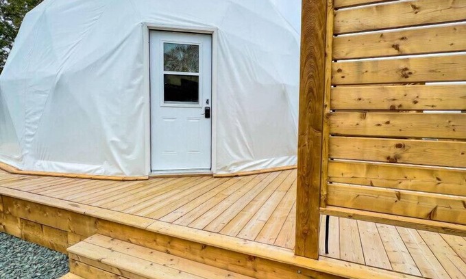 West Bay Cabin | Dome 4 · Lakeside Luxury Dome Experience With Hot Tub