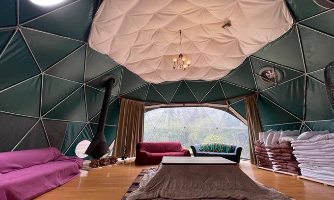 Isumi RV Rental | Dome Glamp Dome tent and trailer house/Isumi City Chiba