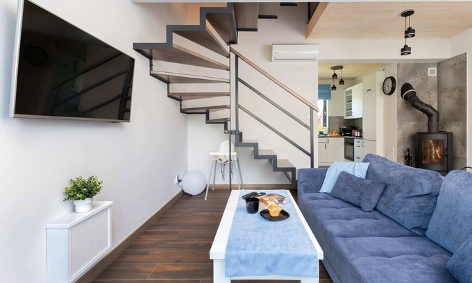 Zarnowiec Apartment | Domek Lazurowy 11 | Sauna | Terrace | Remote Work