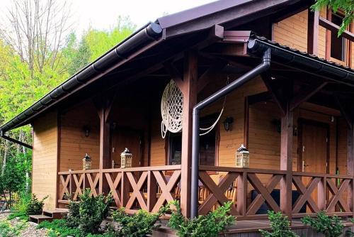Korczyna House | Domek Letniskowy Zielone Tarasy z Sauną i Jacuzzi
