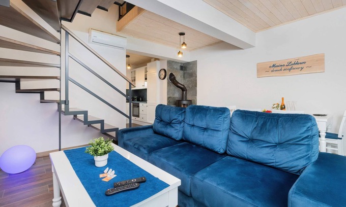 Zarnowiec Apartment | Domek Szafirowy 11C | Sauna | Terrace | Parking
