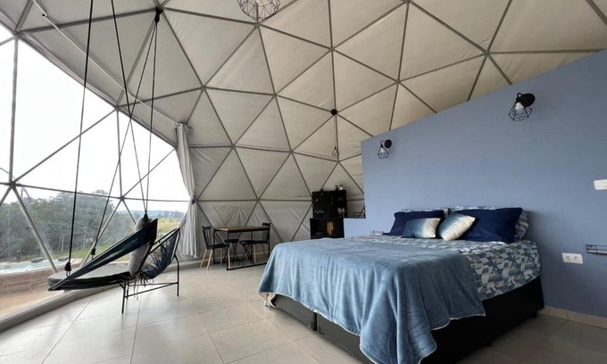 Socorro Other | Domo geodésico conforto e relaxamento na natureza