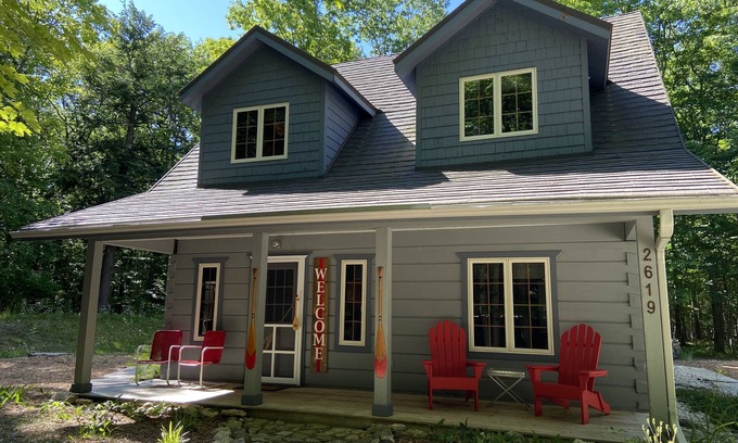 Baileys Harbor Cabin | Door County-Cozy Cabin nestled in The Woods, and Close to all DC has to offer!