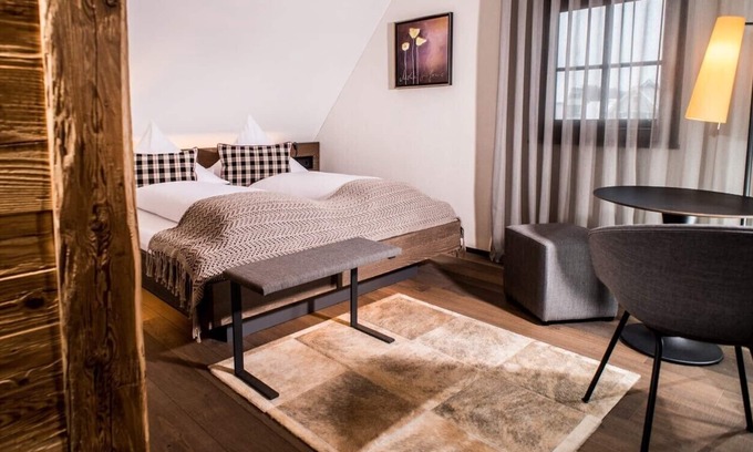 Oberreitnau Apartment | Doppelzimmer Chalet Plus mit WC und Dusche