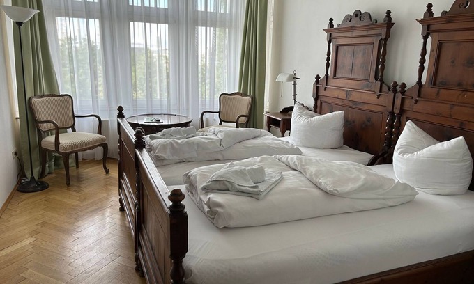 Reudnitz-Thonberg House | Doppelzimmer-standard-zi - Jahrhunderthotel Leipzig
