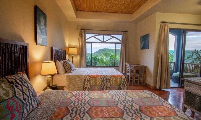 Popoyo Bed & Breakfast | Double Queen Garden View