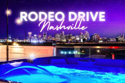 Katie Hill Neighborhood House | Double Rooftop Decks Hot Tub Karaoke Nashville