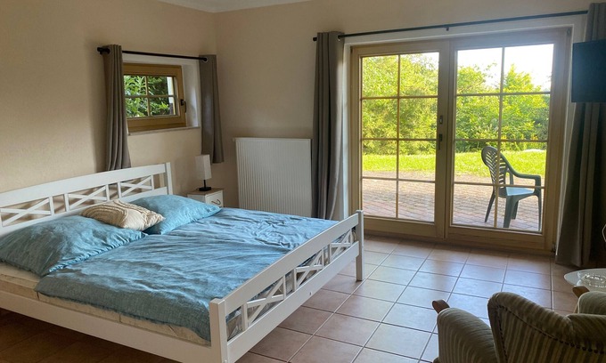 Sangerhausen Apartment | Double room (apartment 3) - log cabin