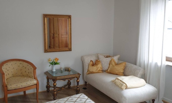 Maring-Noviand Apartment | Double room - Guest room in the Liesertal