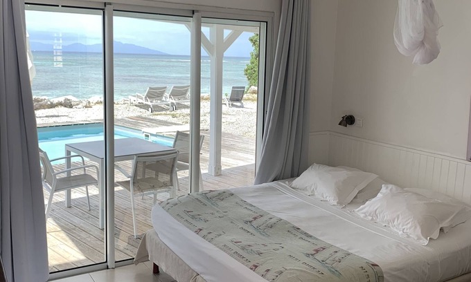 Grand-Bourg Hotel | Double room-Standard-Private Bathroom-Sea View