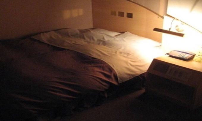 Kawara Machi Hotel | Double Room with bath and toilet/Takamatsu Kagawa
