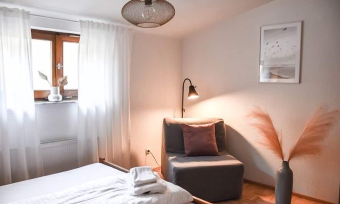 Fridingen an der Donau Apartment | Double room with shower and WC