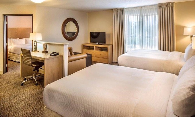 Old Bend Hotel | DoubleTree by Hilton Hotel Bend 1 King/2 Queen Beds Family Suite