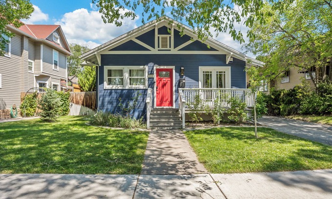 Grand Junction House | Downtown craftsman home with hot tub. 3 blocks from restaurants, shops and bars.
