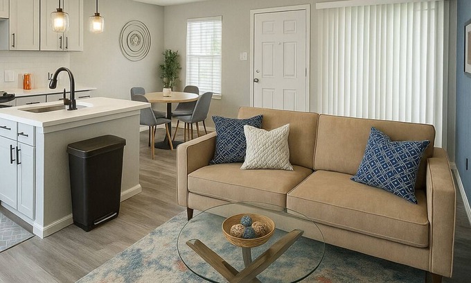 Park Central Apartment | Downtown Dallas Urban Escape