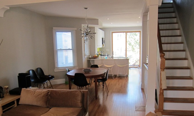 Riverside House | Downtown Family-friendly home for rent in Toronto's trendy Leslieville
