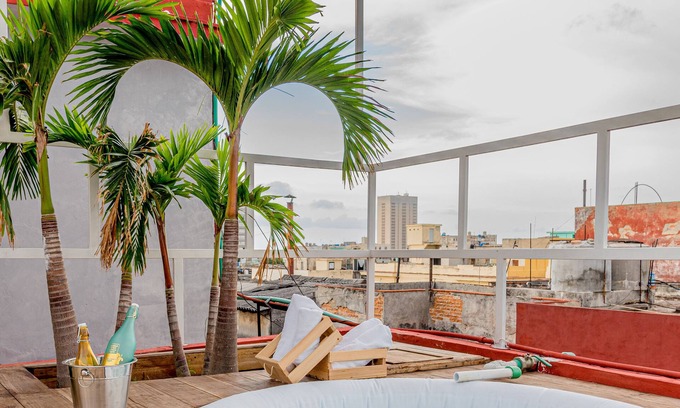 Centro Havana Apartment | DownTown Havana. Terrace-Jacuzzi & Views