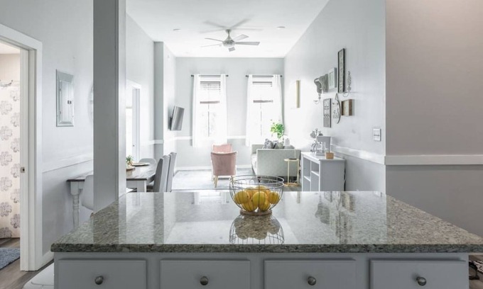 Johnson City Apartment | Downtown JC Loft with Natural Light