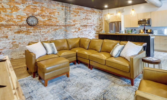 Millersburg Apartment | Downtown Millersburg Retreat w/Sleek Interior!