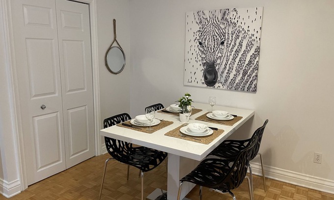 Ville-Marie Condo | Downtown Montreal condo, so close to everything your heart desires yet quiet!