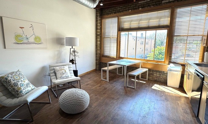 Fargo Apartment | Downtown- Off Broadway- 1 bedroom Suite 202 Pet Friendly!