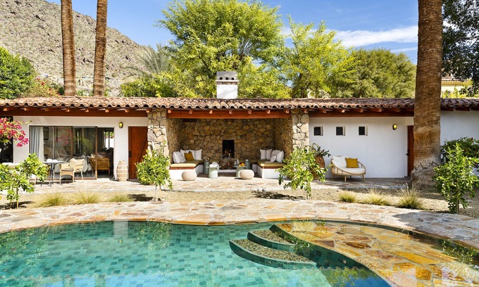 Historic Tennis Club House | Downtown Palm Springs Estate