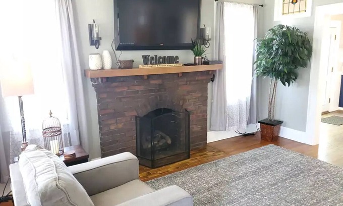 Warrensburg House | Downtown Retreat with large privacy fenced yard. Pet Friendly!