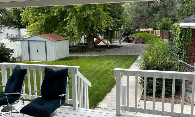 Malad City House | Downtown w/3 Bedrooms, Fenced Yard & Playground - Kid Friendly!