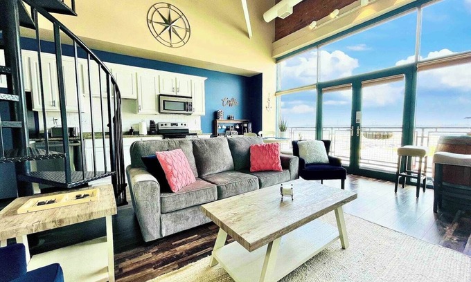 Sandusky Condo | Downtown Walk To Everything! Amazing Water Views!