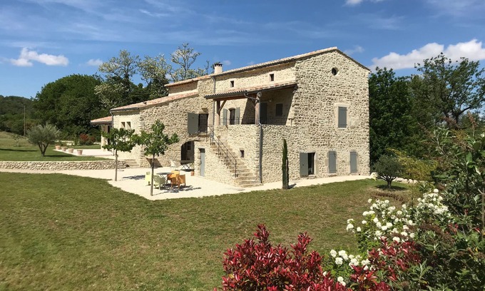 Rochebaudin House | DRÔME PROVENÇALE BIG LUXURY STONE HOUSE