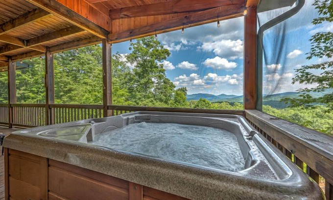 Blue Ridge Cabin | Dream Come True - Mountain View | Hot Tub | Air Hockey | Screened Porch | Fire Pit
