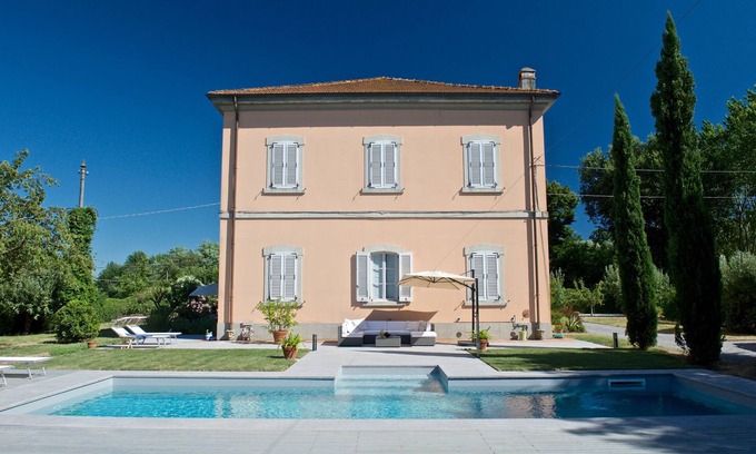 Colle di Compito Villa | Dream Living with private pool, near Lucca and the sea. Large orchard. WI-FI