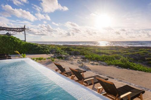 Tulsayab Villa | Dream Oceanview Villa 4BR at Tankah bay Tulum