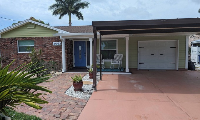 Saint James City House | Dream Vacation Pool and Waterfront Location