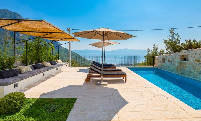 Zaostrog Villa | Dream villa with spectacular sea views, 3 bedrooms, swimming pool