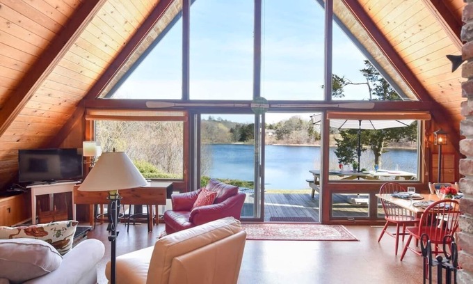 East Orleans House | Dream Waterfront A-Frame in Orleans!