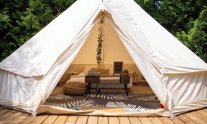 Miller Lake House | “Dreamer” Luxury Glamping Tent | Tobermory