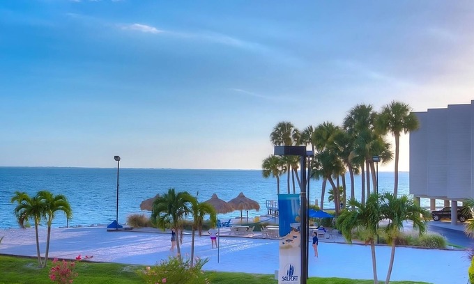 Rocky Point Apartment | Dreamy Waterfront Escape! Relaxing Bay View Accommodation w/Balcony | Pool