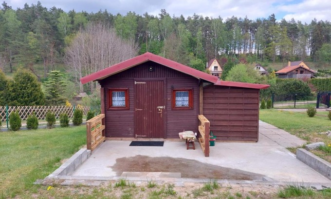 Biały Bor House | Drewniany domek wczasowy