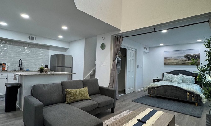 Dallas Apartment | DT Dallas 2BD LUXE Abode 5 Min from Love Field