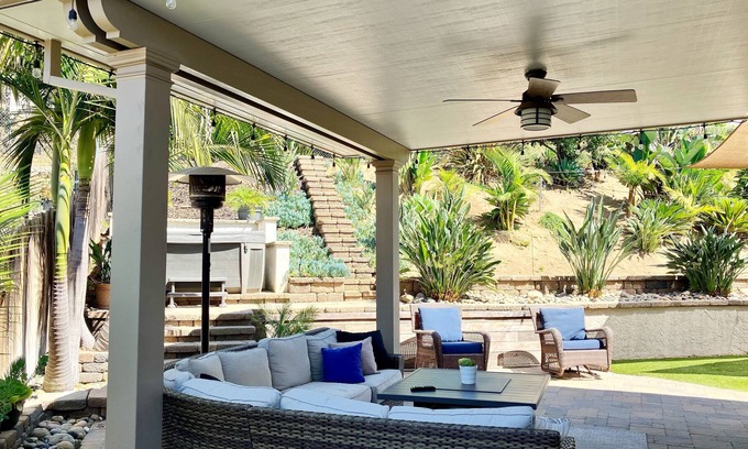 Country Club House | Dual master 4-bedroom home with hot tub